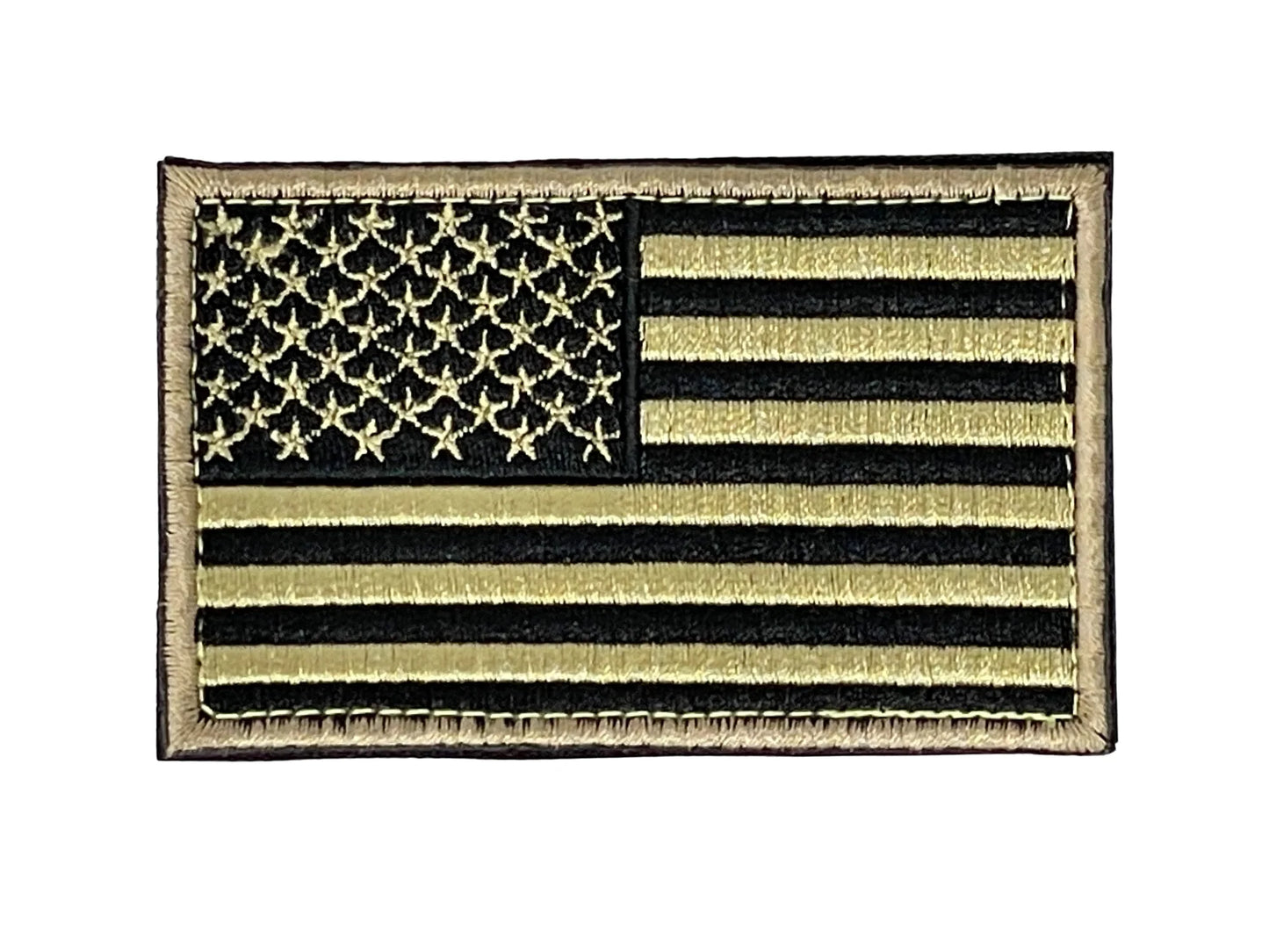 Tactical USA Flag Patch with Removable Backing