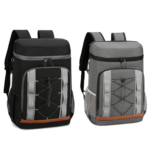 Grey/Black Cooler Backpack 25L 6.6Gal