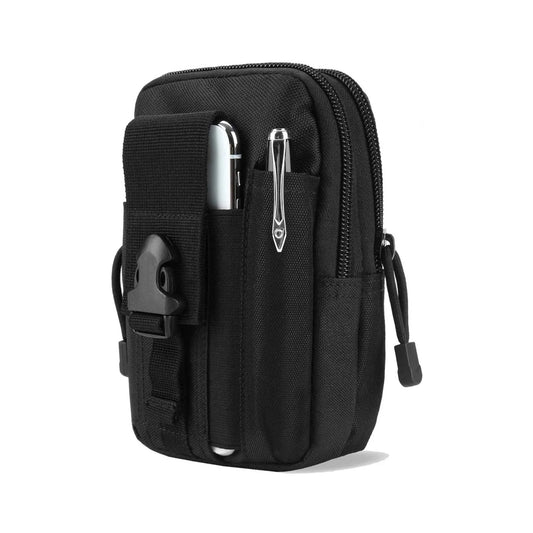 Tactical MOLLE Military Waist Pouch for Hiking, Running, and Outdoor Activities