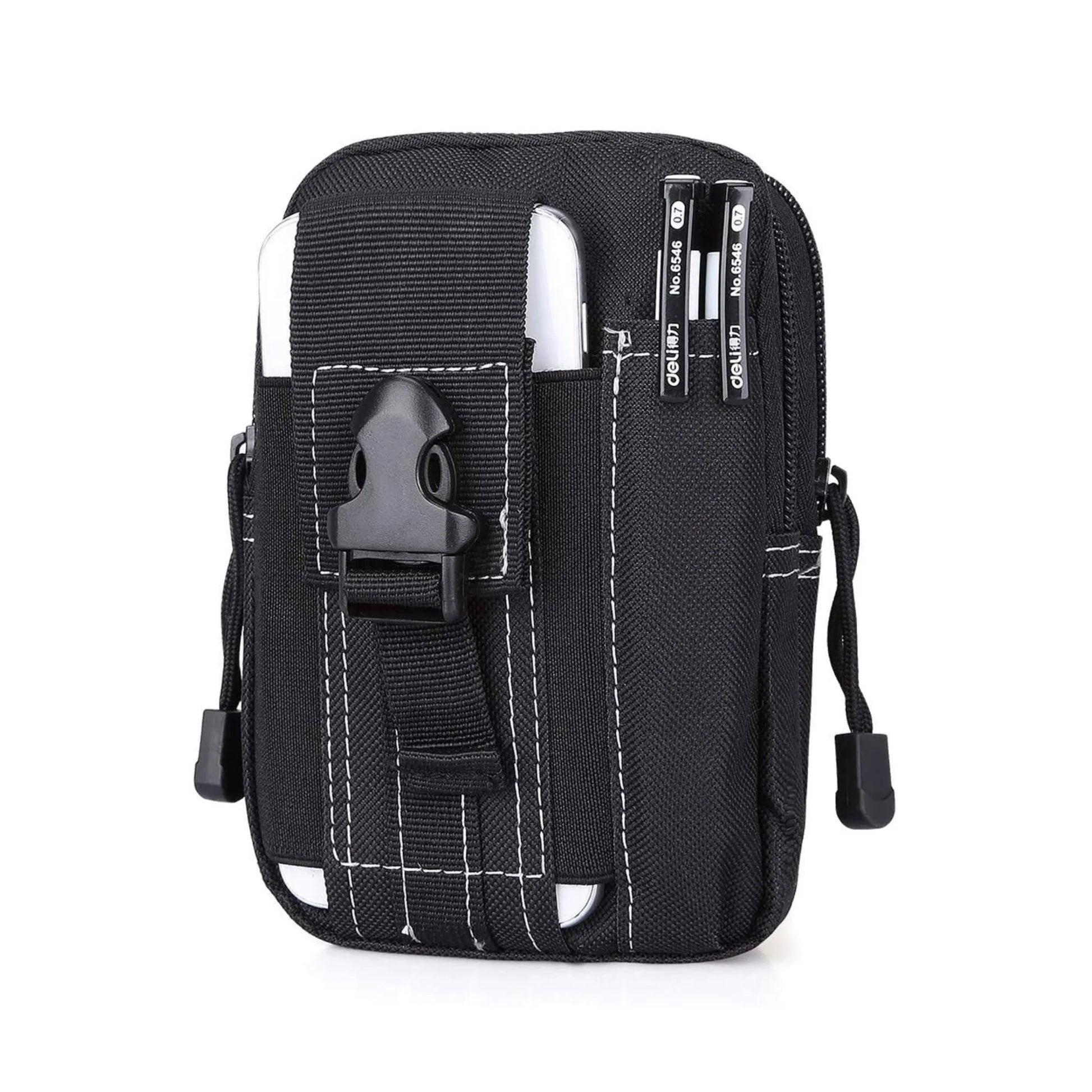 Tactical MOLLE Military Waist Pouch for Hiking, Running, and Outdoor Activities