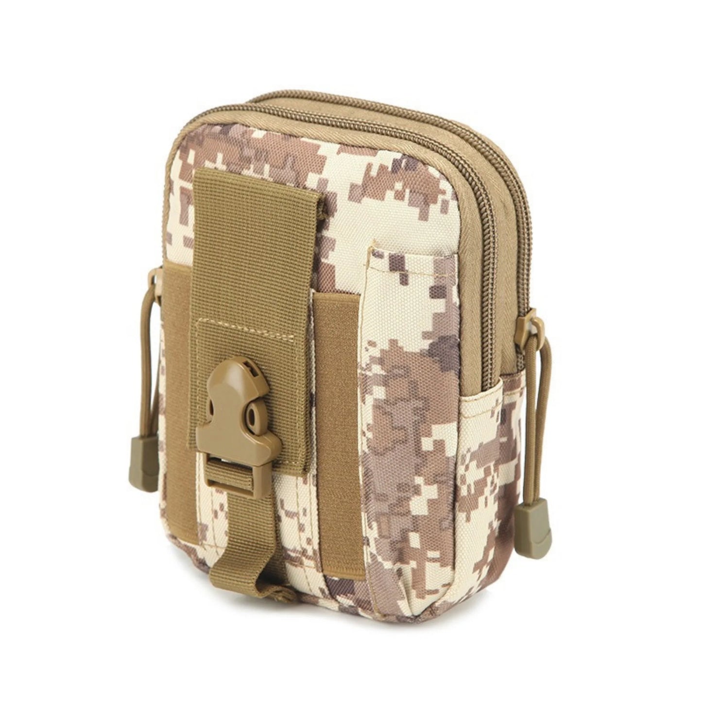 Tactical MOLLE Military Waist Pouch for Hiking, Running, and Outdoor Activities